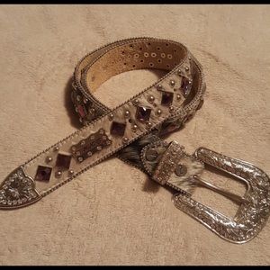 B.H.W. Western Rhinestone Belt